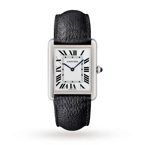 cartier tank solo watch large model steel|cartier tank solo watch sizes.